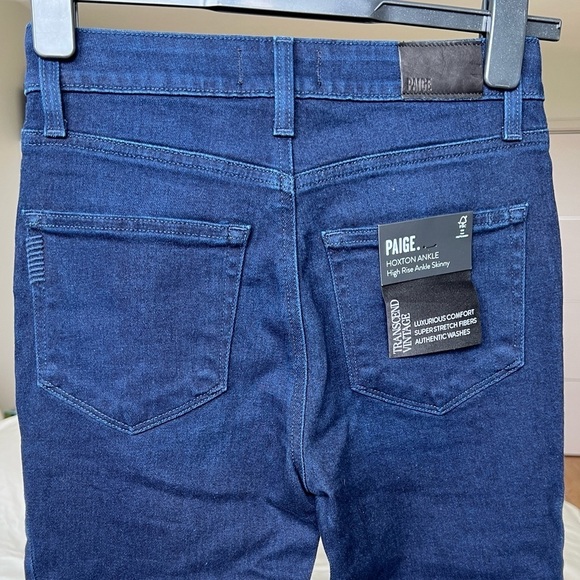 NWT PAIGE Hoxton High Rise Ankle Skinny Jeans in Size 26 - Picture 11 of 13